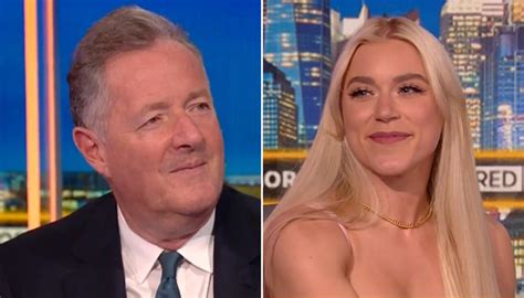 piers morgan elle brooke|Piers Morgan grills OnlyFans influencer Elle Brook on her career